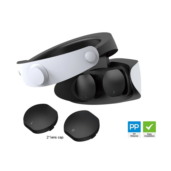 DOBE TP5-2522 2Pcs Eyewear Lens Cap for PS VR2 Helmet Dust-proof Lens Cover - 2