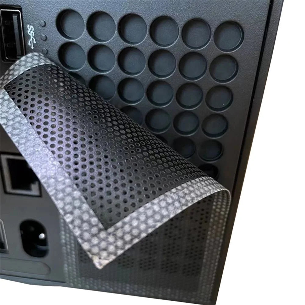 For Xbox Series X 2 Set Mesh Dust Cover + 2 Pair Rocker Cap PVC Heat Dissipation Dust-proof Net - 6