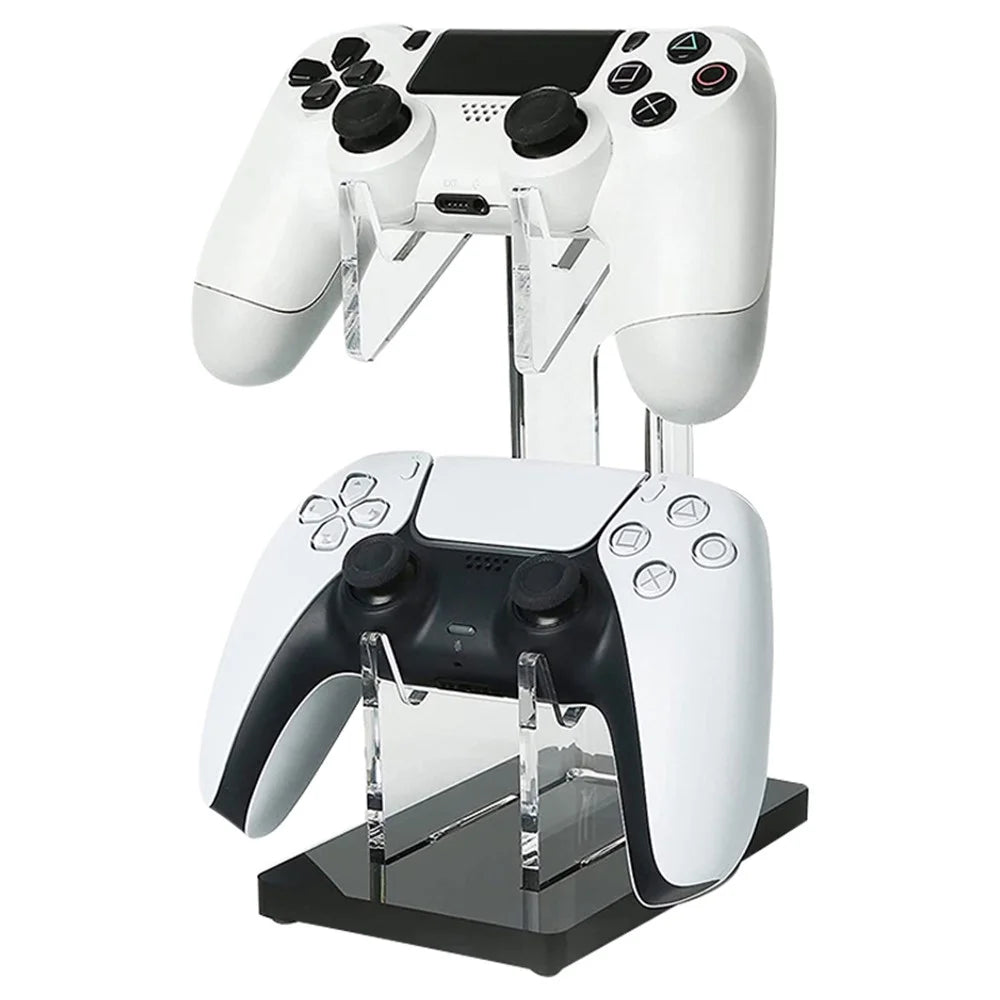 For PS4 / Xbox One / Switch Game Controller Holder Desktop Gamepad Storage Holder - Black - 1