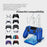 For PS4 / Xbox One / Switch Game Controller Holder Desktop Gamepad Storage Holder - Black - 3