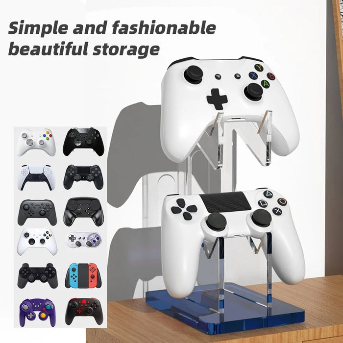 For PS4 / Xbox One / Switch Game Controller Holder Desktop Gamepad Storage Holder - Black - 4