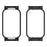 Metal Watch Case for Xiaomi Redmi Band 2 18mm Protective Cover Frame Guard - Black - 1