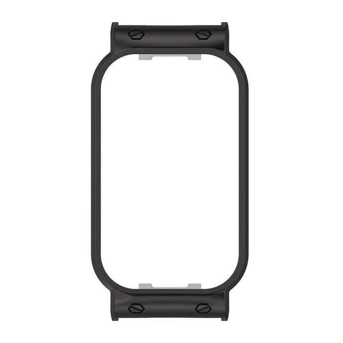Metal Watch Case for Xiaomi Redmi Band 2 18mm Protective Cover Frame Guard - Black - 2