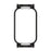 Metal Watch Case for Xiaomi Redmi Band 2 18mm Protective Cover Frame Guard - Black - 3