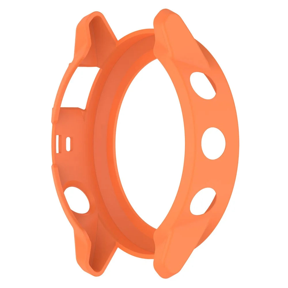 For Garmin MARQ (Gen 2) Anti-scratch Watch Case PC Protective Frame with Scale - Orange - 3