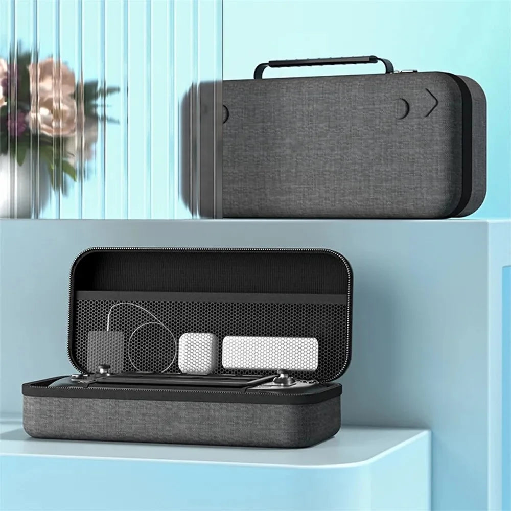 AOLION AL-ST1003 For Steam Deck Game Console EVA Shockproof Storage Bag Portable Carrying Case - Black - 3