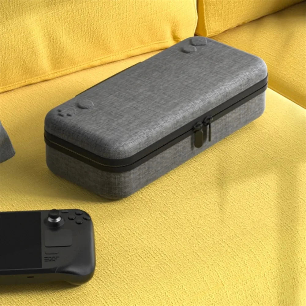 AOLION AL-ST1003 For Steam Deck Game Console EVA Shockproof Storage Bag Portable Carrying Case - Black - 6