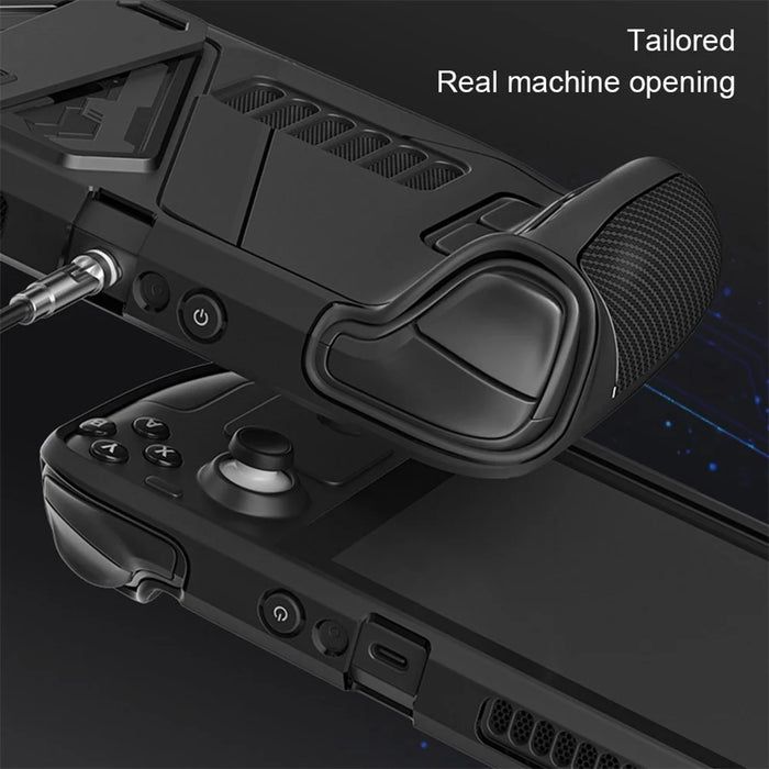 AOLION AL-ST1005 For Steam Deck Protective Case PC+TPU Shockproof Game Console Shell with Alloy Kickstand - 6