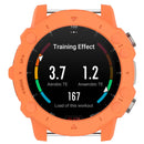 For Huami Amazfit Falcon Soft TPU Protective Watch Case Hollow Rugged Protective Cover - Orange - 6