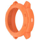 For Garmin Instinct Crossover Soft TPU Watch Case Hollow Shockproof Bumper Frame Cover - Orange - 2