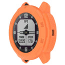 For Garmin Instinct Crossover Soft TPU Watch Case Hollow Shockproof Bumper Frame Cover - Orange - 6