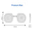 Lens Protector Cover for PlayStation VR2 , Dust-proof Anti-scratch Silicone Protective Lens Lid - Grey - 7