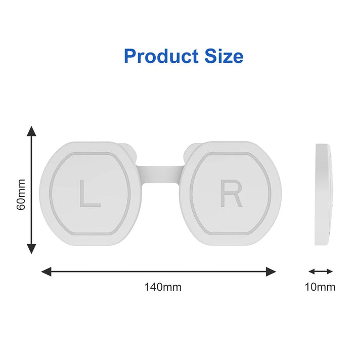 Lens Protector Cover for PlayStation VR2 , Dust-proof Anti-scratch Silicone Protective Lens Lid - Grey - 7