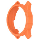 For Garmin vivomove Trend Drop-proof TPU Watch Case Hollow Bumper Frame Cover - Orange - 2