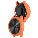 For Garmin vivomove Trend Drop-proof TPU Watch Case Hollow Bumper Frame Cover - Orange - 5
