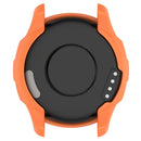 For Garmin vivomove Trend Drop-proof TPU Watch Case Hollow Bumper Frame Cover - Orange - 7