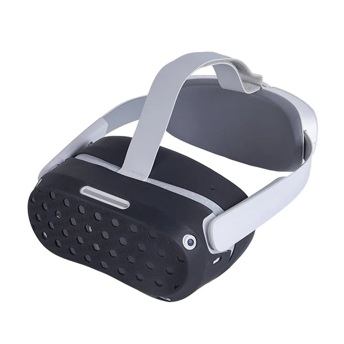 Anti-scratch Silicone Cover for Pico 4 VR Gaming Headset Dust-proof Shell Protective Case - Black - 2