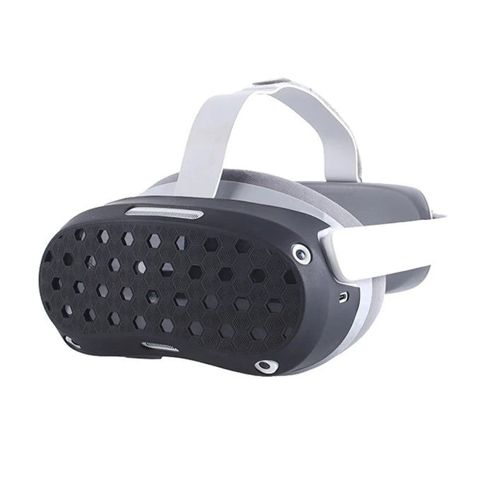 Anti-scratch Silicone Cover for Pico 4 VR Gaming Headset Dust-proof Shell Protective Case - Black - 3