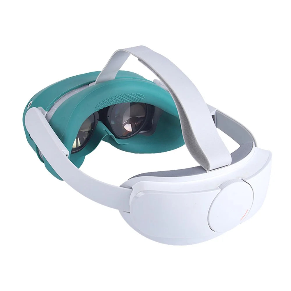 For Pico 4 Case Replacement Face Pad Silicone Eye Cover VR Glasses Mask Cover Accessory - Green - 2