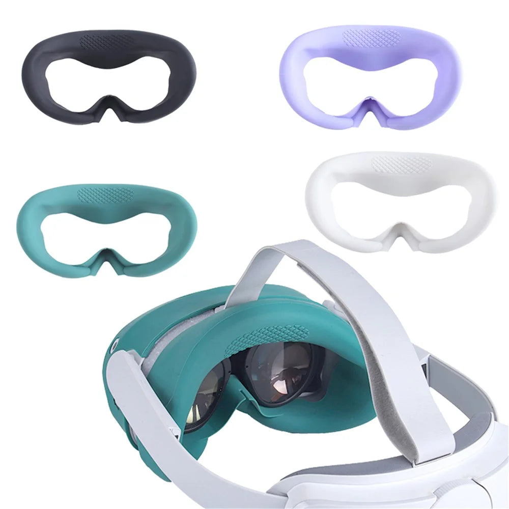 For Pico 4 Case Replacement Face Pad Silicone Eye Cover VR Glasses Mask Cover Accessory - Green - 5