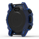 For Huami Amazfit Falcon Smart Watch Protective Case Anti-drop TPU Watch Frame Cover - Transparent Blue - 2