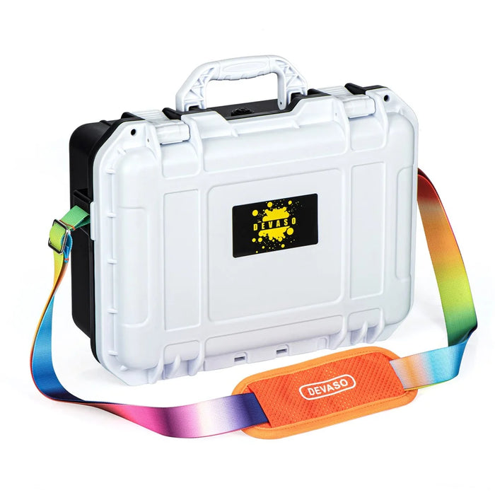 DEVASO Nylon Shoulder Strap Quick Release for Nintendo Switch Game Console Handbag Storage Bag Protection Case - Multi-color - 3