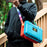 DEVASO Nylon Shoulder Strap Quick Release for Nintendo Switch Game Console Handbag Storage Bag Protection Case - Multi-color - 6