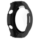 For Huawei Watch Ultimate Hard PC Watch Case All Around Shockproof Cover with Tempered Glass Film - Black - 3
