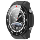 For Huawei Watch Ultimate Hard PC Watch Case All Around Shockproof Cover with Tempered Glass Film - Black - 4