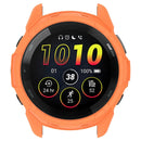 For Garmin Forerunner 265 Soft TPU Watch Case Shockproof Bumper Frame Cover - Orange - 6