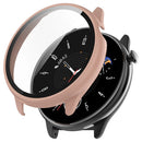 For Huami Amazfit GTR Mini (A2174) PC Watch Case with Integrated Tempered Glass Screen Protector - Pink - 1