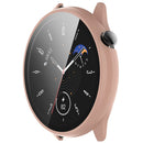 For Huami Amazfit GTR Mini (A2174) PC Watch Case with Integrated Tempered Glass Screen Protector - Pink - 4