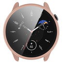 For Huami Amazfit GTR Mini (A2174) PC Watch Case with Integrated Tempered Glass Screen Protector - Pink - 6