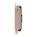 For Xiaomi Smart Band 8 Hard PC Watch Case Protective Frame with Integrated HD Glass Film - Pink - 3