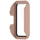 For Huawei Band 8 / Band 8 NFC / Band 9 / Band 9 NFC All Around Hard PC Watch Case Cover with HD Tempered Glass Film - Pink - 3