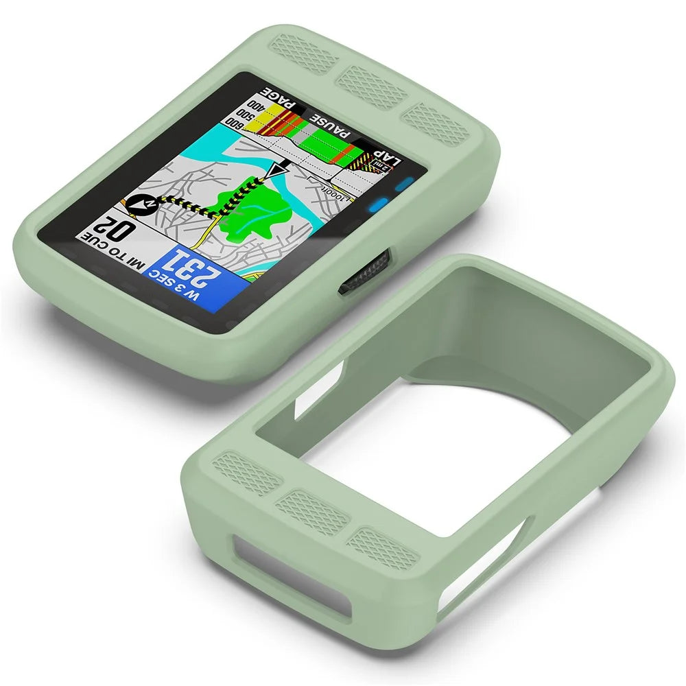 WFCC4 Silicone Case for Wahoo Element Roam Protective Cover Case Lightweight Cycling Accessories - Green - 4
