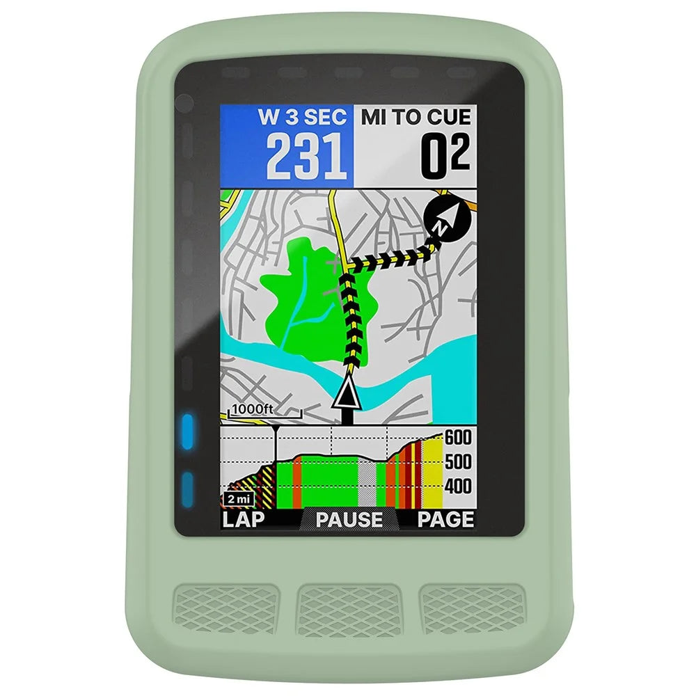 WFCC4 Silicone Case for Wahoo Element Roam Protective Cover Case Lightweight Cycling Accessories - Green - 5