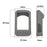 WFCC5 Protective Case for Wahoo Elemnt Bolt V2 Silicone Cover Lightweight Cycling Accessories - Dark Grey - 7
