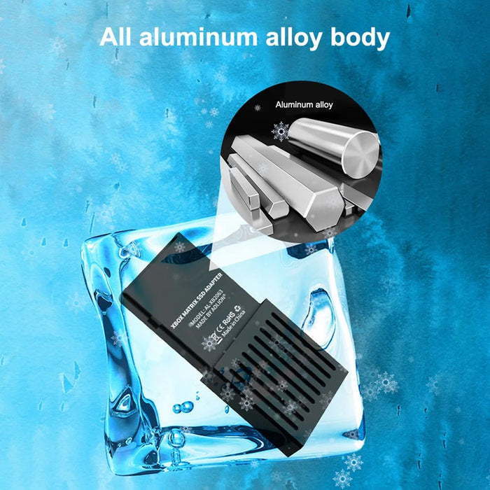 AOLION ALXB2063 For Xbox Series X / S M.2 Hard Drive SSD Storage Expansion Card External Solid State Drive Adapter - 6