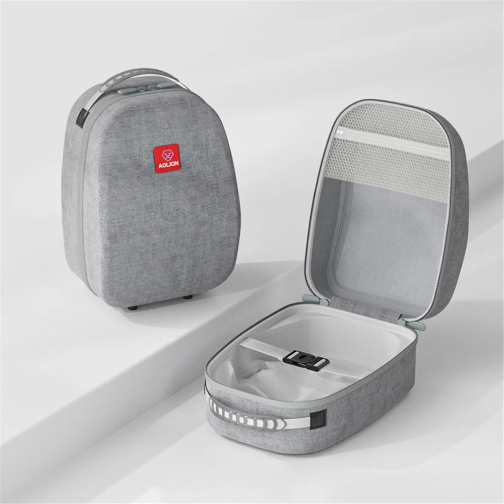 AOLION WG-006057 Carrying Case for PS VR2 Hard EVA+Oxford Cloth Storage Bag - Grey - 2