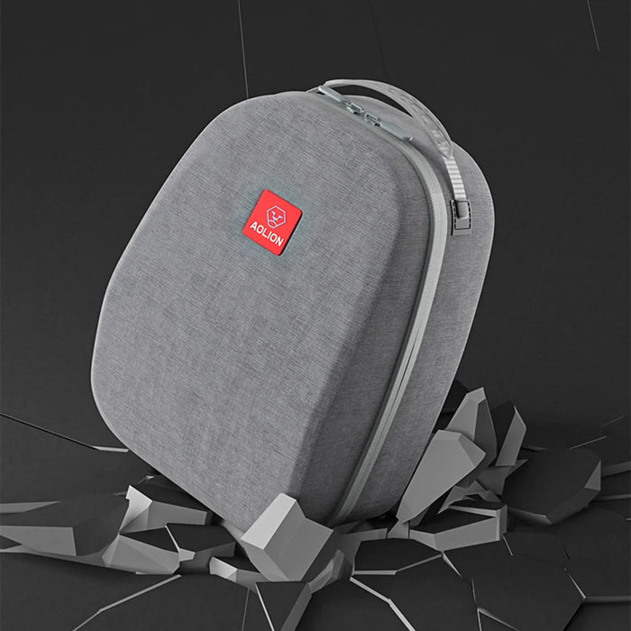 AOLION WG-006057 Carrying Case for PS VR2 Hard EVA+Oxford Cloth Storage Bag - Grey - 4