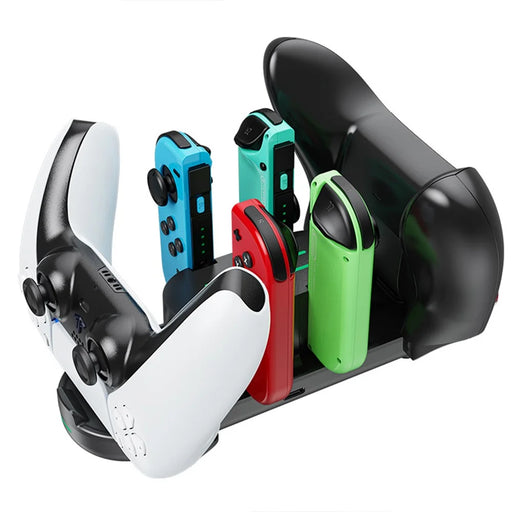 AOLION ALP5001 For Nintendo Switch OLED Game Controller Charger Stand Charging Dock Station Display Holder - 2