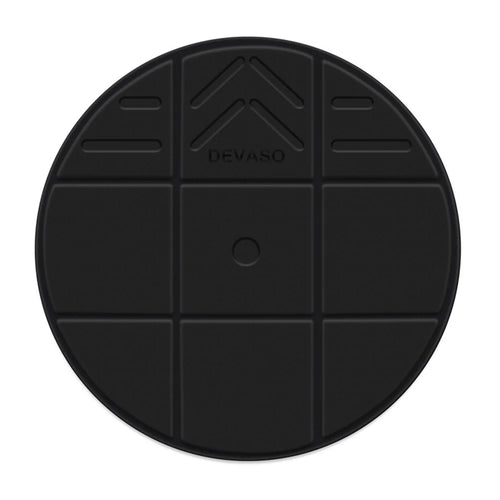 DEVASO 100CM Diameter Virtual Reality Anti-Slip Gaming Mat VR Sports Simulation Floor Pad - 1