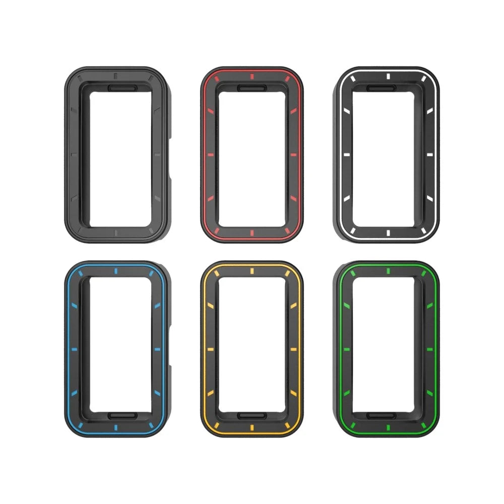 For Huawei Band 8 / Band 8 NFC / Band 9 / Band 9 NFC TPU Watch Case Anti-Collision Smartwatch Protection Frame - Red - 4