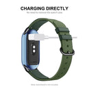 ENKAY HAT PRINCE Watch Case for Xiaomi Smart Band 8 Electroplating Watch Cover with Screen Protector - Blue - 4