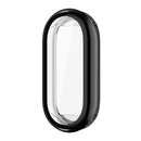 For Xiaomi Smart Band 8 Electroplating TPU Cover Full Protection Watch Case - Black - 2
