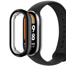 For Xiaomi Smart Band 8 Electroplating TPU Cover Full Protection Watch Case - Black - 5