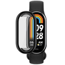 For Xiaomi Smart Band 8 Electroplating TPU Cover Full Protection Watch Case - Black - 6