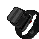 For Apple Watch Series SE3 / SE2 / SE1 /  6 / 5 / 4 40mm Matte PC Watch Case with Anti-spy Tempered Glass Film - Black - 6