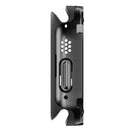 Watch Case for Apple Watch Series 9 / 8 / 7 41mm / SE3 / SE2 / SE1 /  6 / 5 / 4 40mm TPU+PC Shockproof Frame Cover - Black - 4